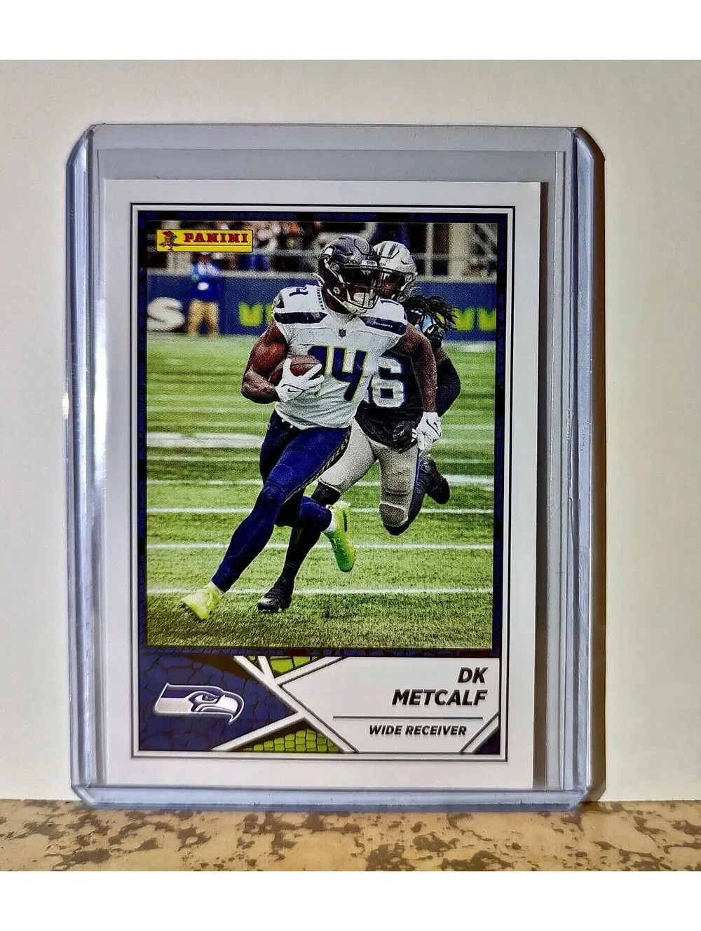 DK Metcalf 2024 Panini NFL #66 Sticker Card Seattle Seahawks